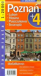 Picture of Poznań plus 4 plan miasta