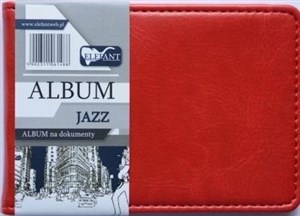 Obrazek Album na dokumenty Jazz czerwony