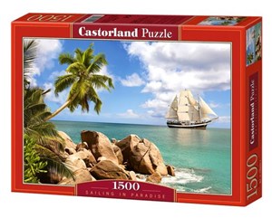 Obrazek Puzzle 1500 Sailing in Paradise