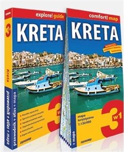 Obrazek Kreta 3w1 przewodnik + atlas + mapa explore! guide