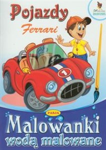 Picture of Pojazdy Ferrari Malowanki wodą malowane