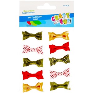 Picture of Ozdoba samoprzylepna kokardka 10szt