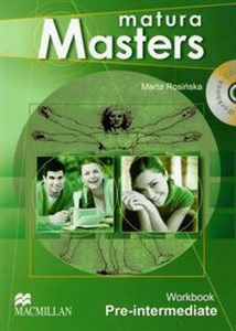 Picture of Matura Masters Pre-Intermediate workbook with CD Szkoła ponadgimnazjalna