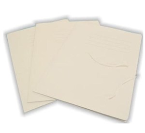 Picture of Teczka A4 biała wiązana (10szt)