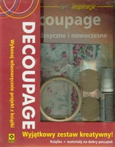 Obrazek Decoupage Zestaw kreatywny