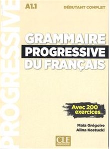 Obrazek Grammaire progressive du francais Niveau debutant complet + CD