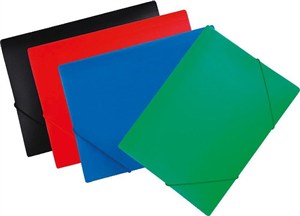 Picture of Teczka na gumkę A4 czerwona