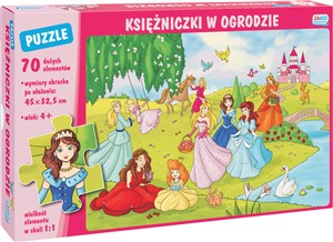 Obrazek Puzzle Księżniczki w ogrodzie 70