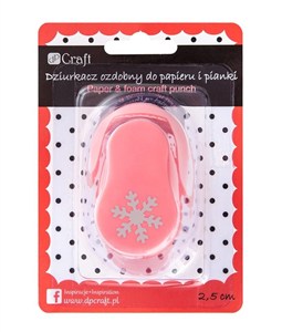 Obrazek Dziurkacz ozdobny 2,5 cm śnieżynka 3