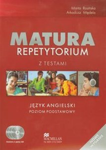 Picture of Matura Repetytorium z testami Język angielski Poziom podstawowy + CD