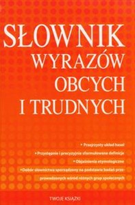 Picture of Słownik wyrazów obcych i trudnych