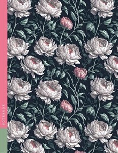 Picture of Notatnik 128x165/48K linia kwiaty FRESH