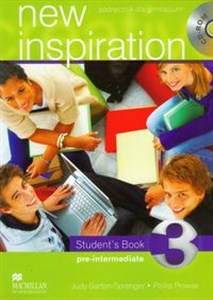 Picture of New Inspiration 3 student's book with CD Gimnazjum