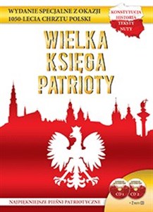 Picture of Wielka księga patrioty + 2CD Najpiękniejsze polskie pieśni patriotyczne