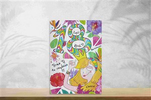 Picture of Karnet A5 18 DZIEWCZYNA TROPIKI