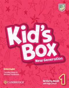 Obrazek Kid's Box New Generation 1 Activity Book with Digital Pack British English