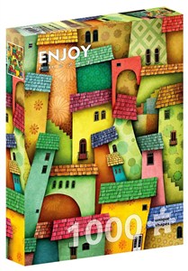 Obrazek Puzzle 1000 Radosne domy