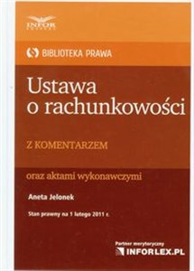 Obrazek Ustawa o rachunkowości z komentarzem