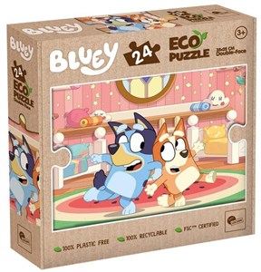 Picture of Puzzle Eco 24 dwustronne Bluey