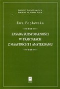 Zasada sub... - Ewa Popławska -  books in polish 