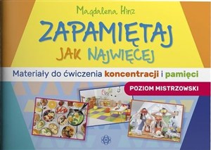 Obrazek Zapamiętaj jak najwięcej Poziom mistrzowski Materiały do ćwiczenia koncentracji i pamięci