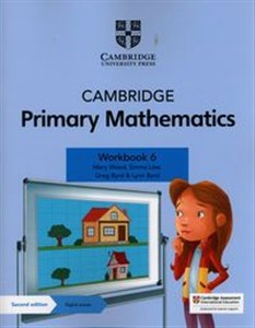 Picture of Cambridge Primary Mathematics Workbook 6 with digital access