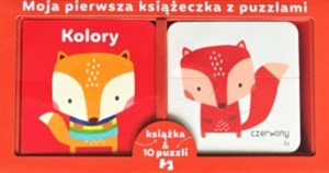 Obrazek Książka & 10 puzzli kolory