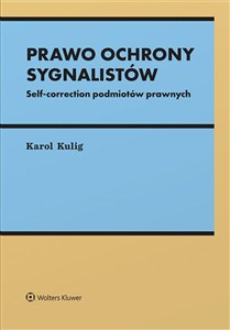 Obrazek Prawo ochrony sygnalistów Self-correction podmiotów prawnych