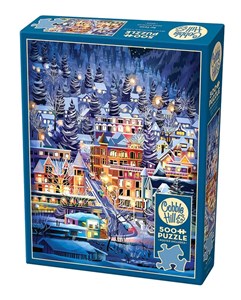 Picture of Puzzle 500 Miasteczko narciarskie G3