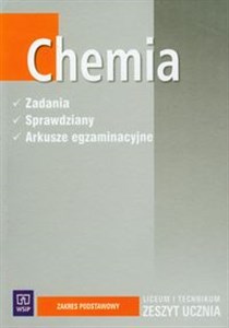 Picture of Chemia Zeszyt ucznia Liceum, technikum. Zakres podstawowy