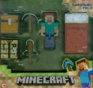 Picture of Minecraft Survival Pack Podstawowy zestaw przetrwania z figurką
