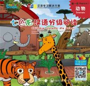 Obrazek Tęczowy Smok Zwierzęta Chińskie czytanki dla dzieci