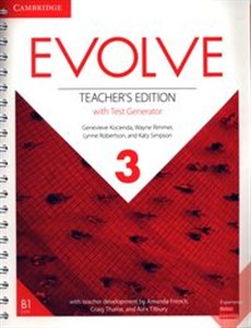 Picture of Evolve 3 Teacher's Edition with Test Generator