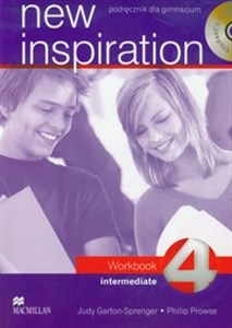 Obrazek New Inspiration 4 Intermediate Workbook + 2 CD Gimnazjum