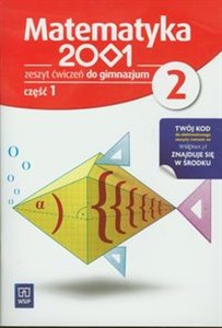 Picture of Matematyka 2001 2 Zeszyt ćwiczeń część 1 gimnazjum
