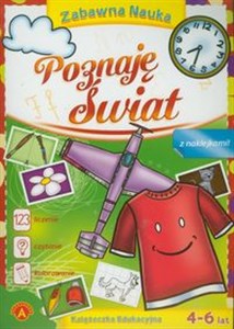 Obrazek Poznaję świat z naklejkami 4-6 lat