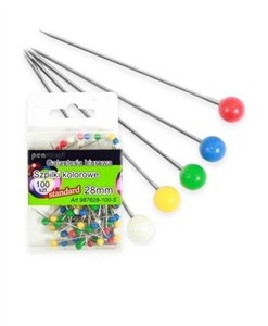 Picture of Szpilki kolorowe 28mm 100szt