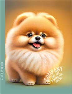Picture of Notatnik 128x165/64K linia pies chow-chow FRESH
