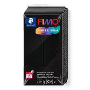Obrazek Masa termoutwardzalna Fimo 226g czarny