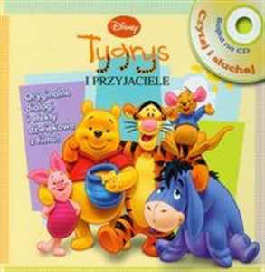 Obrazek Tygrys i przyjaciele Czytaj i słuchaj + CD Oryginalne dialogi i efekty dźwiękowe z filmu. RAD-1