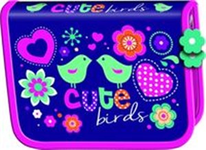 Picture of Piórnik dwuklapkowy Cute Birds