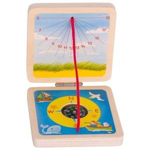 Picture of Kieszonkowy zegar słoneczny z kompasem