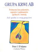 polish book : Grupa krwi... - Peter J. D'Adamo, Catherine Whitney