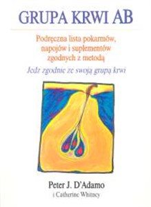 Picture of Grupa krwi AB Podręczna lista pokarmów, napojów i suplementów zgodnych z metodą
