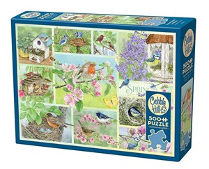 Picture of Puzzle 500 Wiosenne ptaki G3