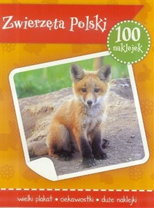 Obrazek 100 naklejek. Zwierzęta Polski w.2