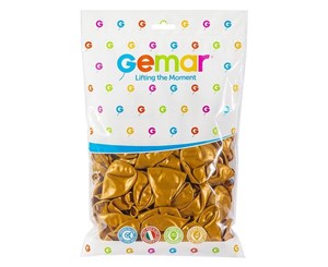 Picture of Balony metaliczne Złote 30cm 100szt