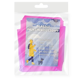 Picture of Płaszcz przeciwdeszczowy różowy