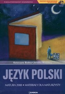 Obrazek Język polski Matura 2008 Materiały dla maturzysty z płytą CD Zakres podstawowy i rozszerzony