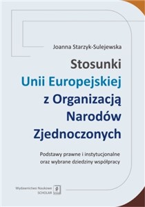 Picture of Stosunki Unii Europejskiej Z Organizacją Narodów Zjednoczonych Podstawy prawne i instytucjonalne oraz wybrane dziedziny współpracy